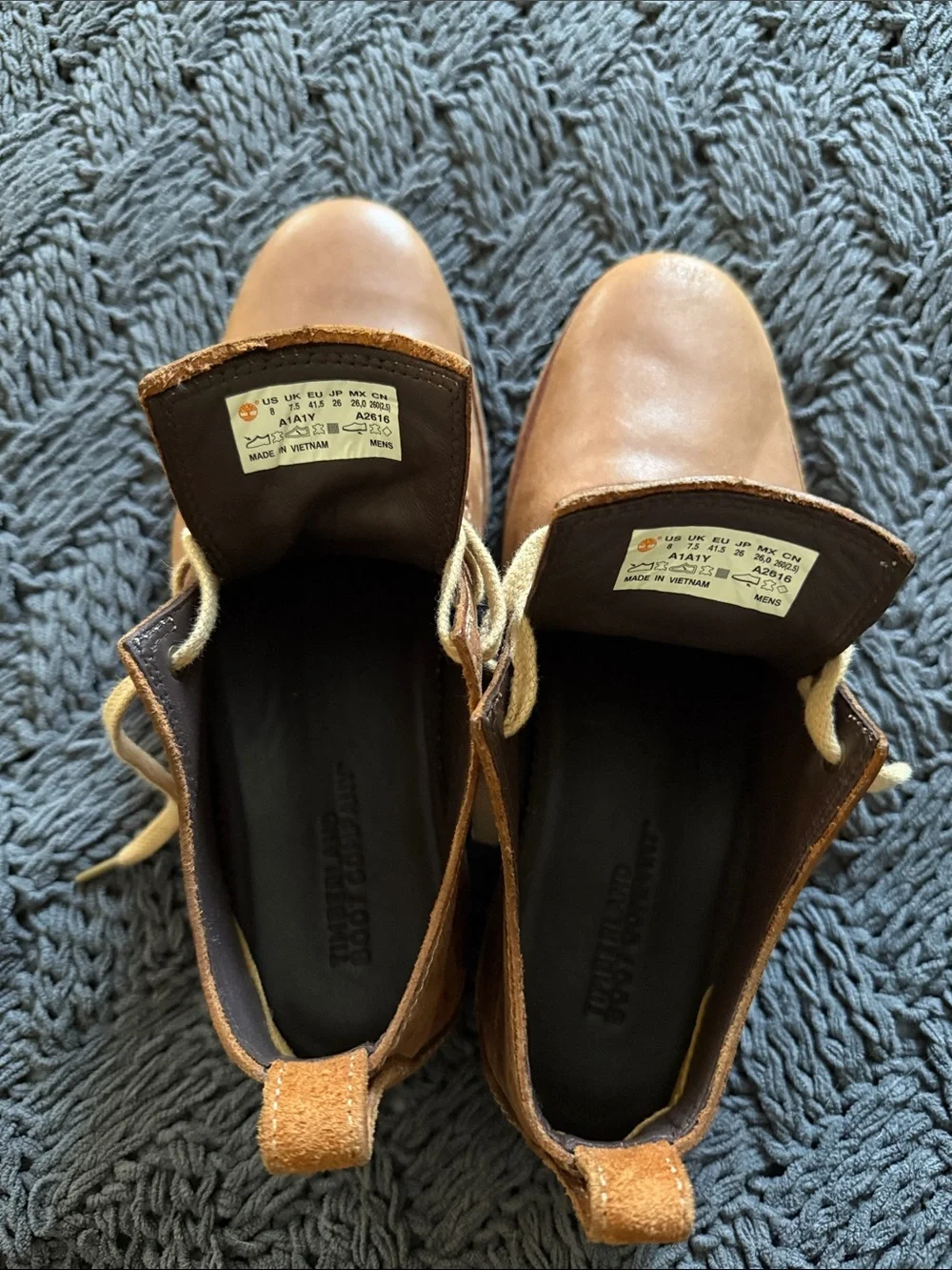 Timberland Men's Chukka Boots in Cognac Brown